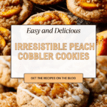 Peach Cobbler Cookies Recipe – Easy Summer Dessert Recipe