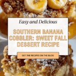 Irresistible Southern Banana Cobbler Recipe Sweet Delight Recipe