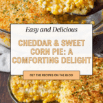 Cheddar Sweet Corn Pie Recipe