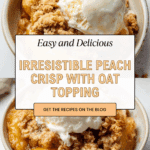 Peach Crisp Recipe