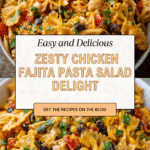 Chicken Fajita Pasta Salad Recipe