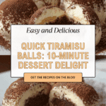 10 Minute Tiramisu Balls: Quick and Delicious Treats Recipe