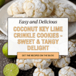 Coconut Key Lime Crinkle Cookies Recipe