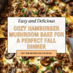 Hamburger Mushroom Bake Recipe