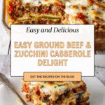Ground Beef Zucchini Casserole Recipe