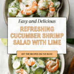 Fresh and Zesty Cucumber Shrimp Salad Recipe