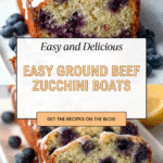 Easy Ground Beef Zucchini Boats Recipe