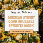 Top with Crema: Once the Brussels sprouts are roasted, drizzle the crema generously over the sprouts Recipe