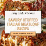 Stuffed Italian Meatloaf Recipe