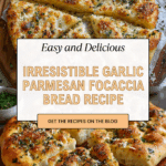 Garlic Parmesan Focaccia Bread Recipe