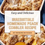 The Best Peach Cobbler Recipe