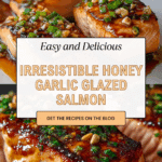 Easy Crispy Honey Garlic Glazed Salmon Recipe