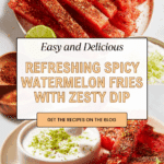 Spicy Watermelon Fries Recipe