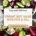 Beet Salad with Feta, Cucumbers, and Dillngredients Recipe