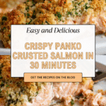Panko Crusted Salmon Recipe