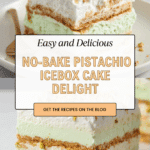 Pistachio Pudding Icebox Cake Recipe