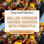 Hawaiian Chicken Skewers Recipe