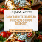 Mediterranean Chicken Gyros Recipe