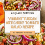 Tuscan Artichoke Tomato Salad Recipe