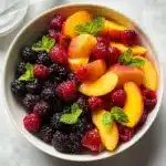 Peach Berry Fruit Salad Recipe