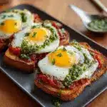 Shakshouka Toast Recipe