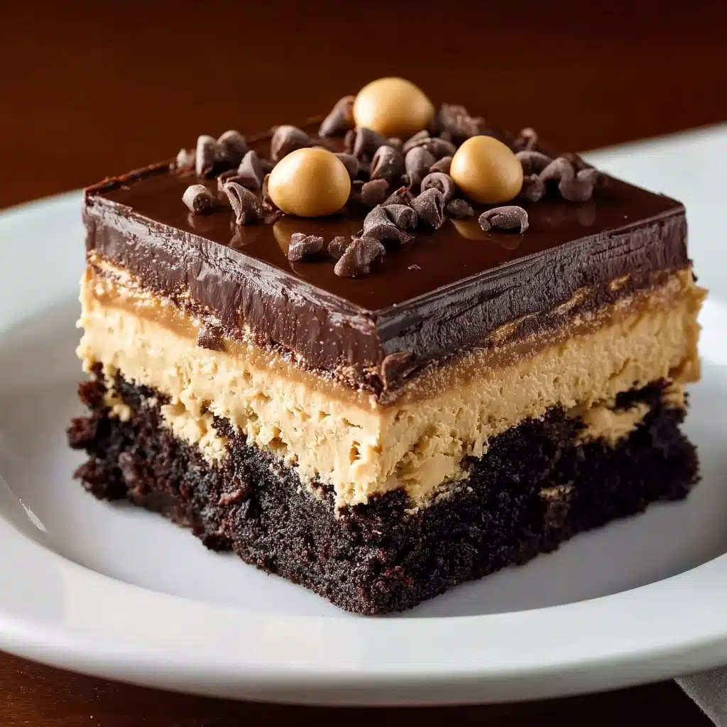 Chocolate Peanut Butter Texas Sheet Cake Recipe - Recipe Image