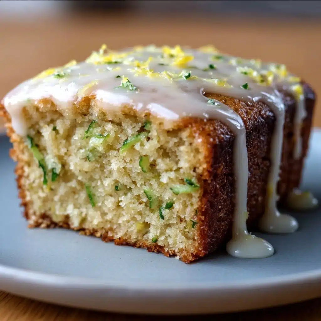 Delicious Lemon Zucchini Bars with Glaze Recipe