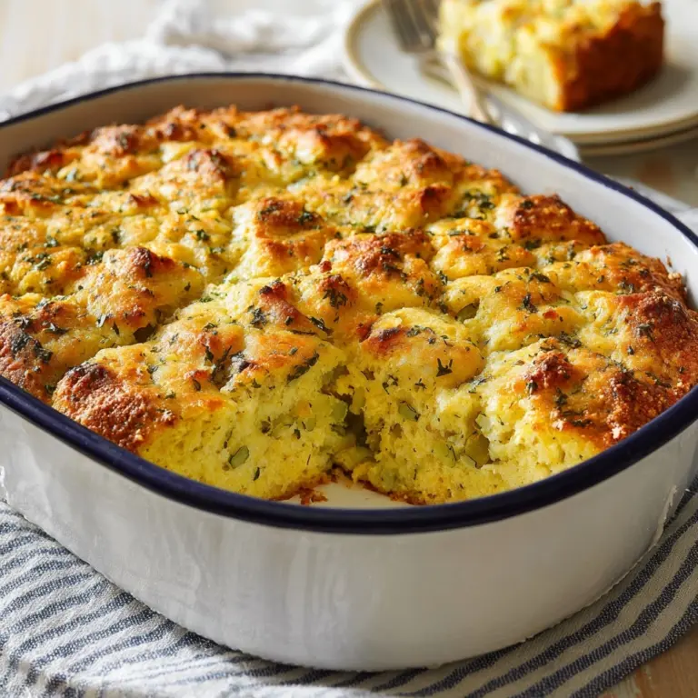 Simple Zucchini Dill Casserole Recipe