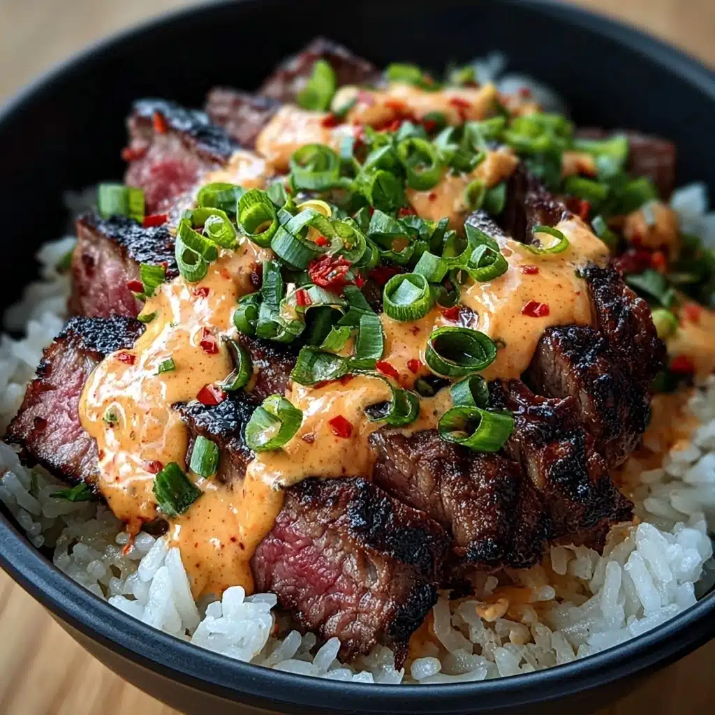 Korean BBQ Steak Bowls Recipe - Recipe Image