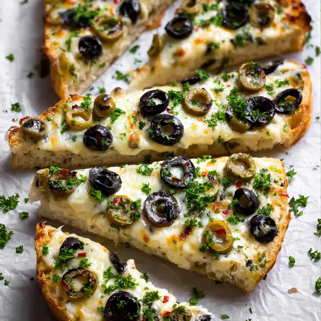 Olive Cheese Bread Recipe - Recipe Image