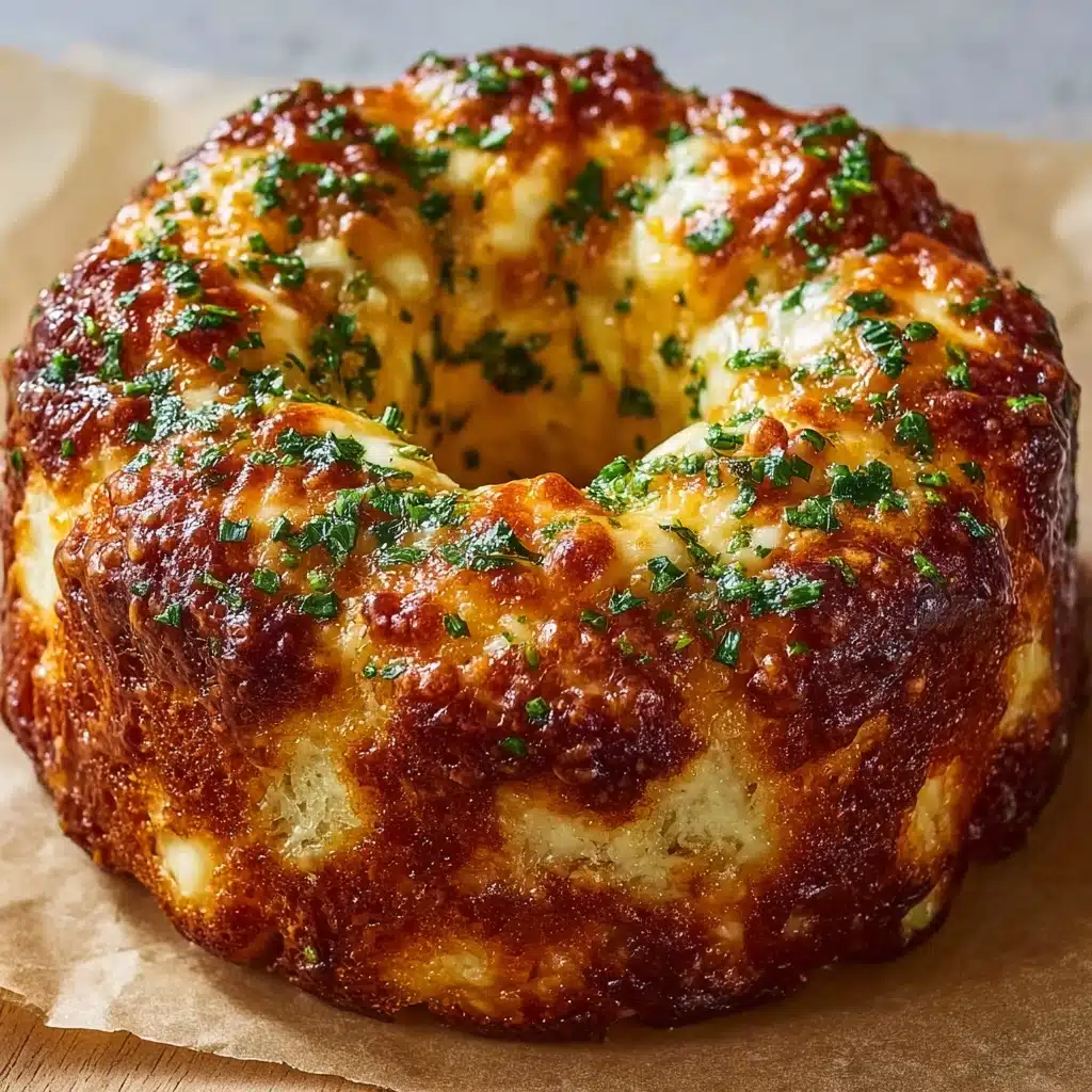 Chicken Alfredo Monkey Bread Recipe - Recipe Image