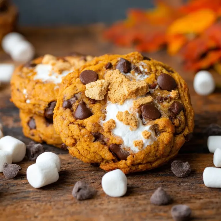 Pumpkin S’mores Cookies Recipe