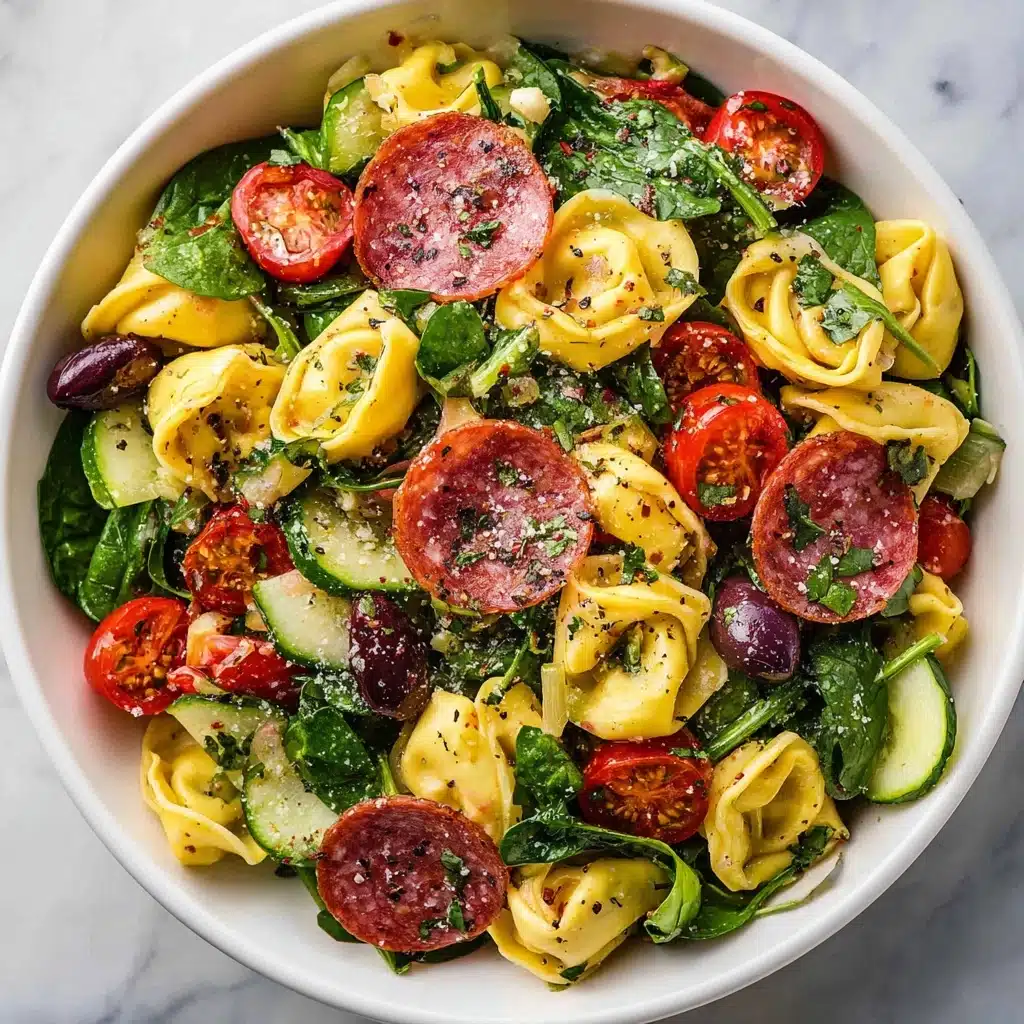 Tortellini Pasta Salad Recipe - Recipe Image