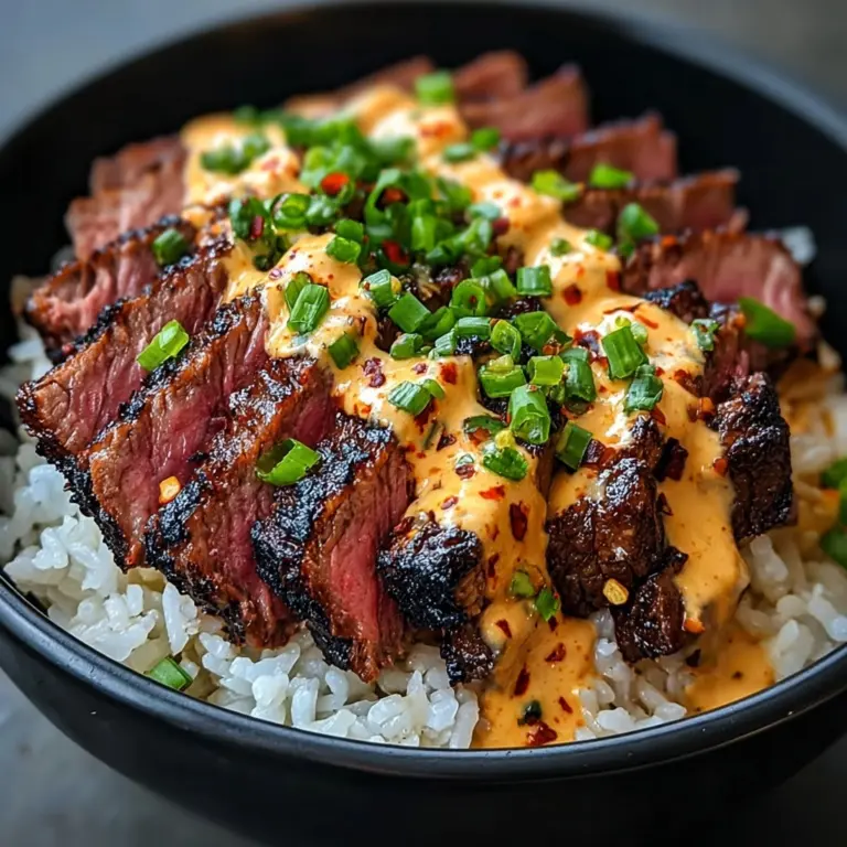Korean BBQ Steak Bowls Recipe