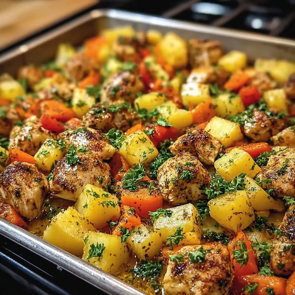 Hawaiian Chicken Sheet Pan Recipe - Recipe Image