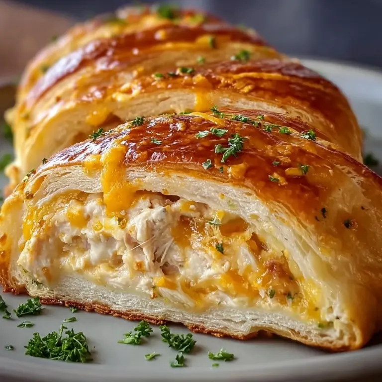 Cheesy Chicken Crescent Rolls: A Must-Try Comfort Food! Recipe
