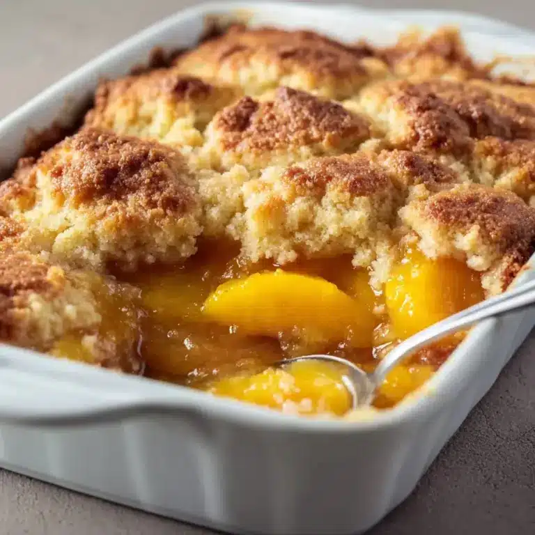 Irresistible Easy Southern Peach Cobbler Recipe to Savor Recipe