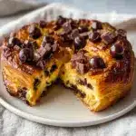 Decadent Chocolate Croissant Breakfast Bake Recipe