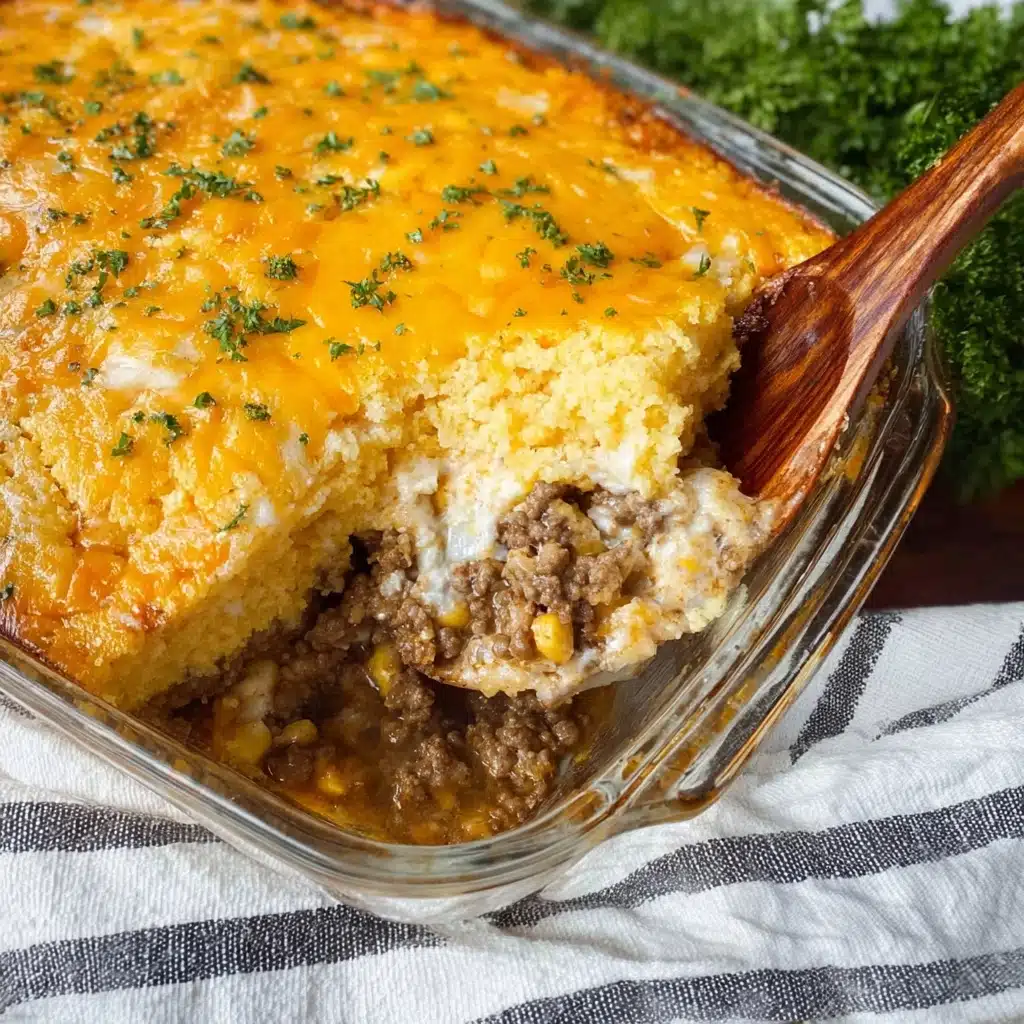 Cheddar Bay Ground Beef Cobbler Recipe