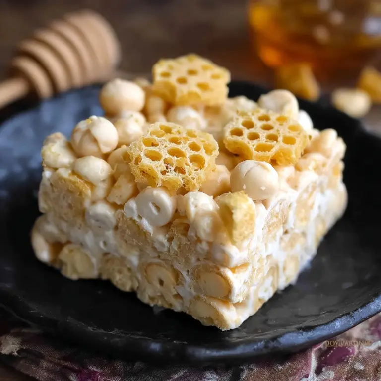 Honeycomb Marshmallow Treats Recipe