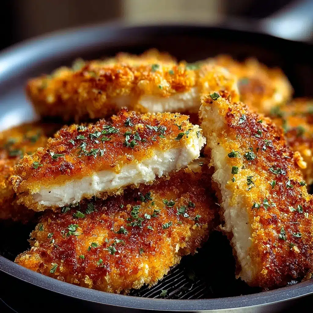 Air Fryer Parmesan Crusted Chicken Recipes Recipe - Recipe Image