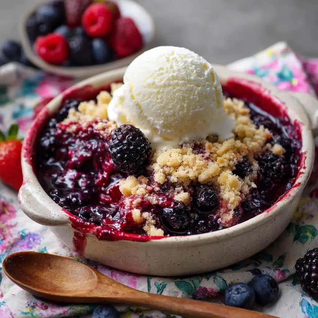 Sugar Cookie Berry Cobbler (Dump & Bake Recipe) Recipe - Recipe Image