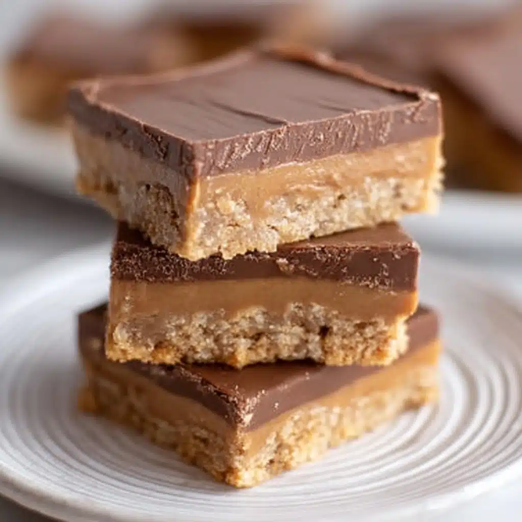 Lunch Lady Peanut Butter Bars Recipe - Recipe Image