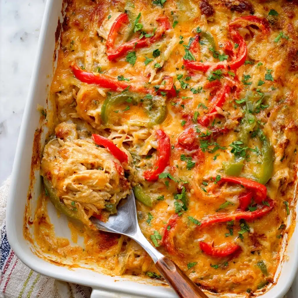 Flavorful Fajita Casserole Recipe - Recipe Image