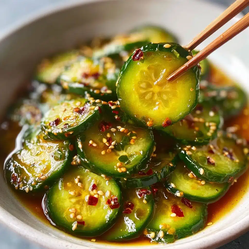 Easy Asian Cucumber Salad Recipe