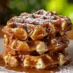 Apple Fritter Waffle Donuts Recipe
