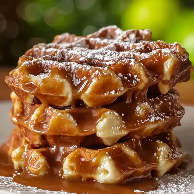 Apple Fritter Waffle Donuts Recipe