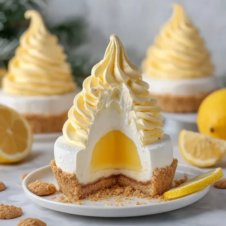 Light choux pastries filled with lemon cream Recipe