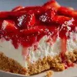 Easy Strawberry Cheesecake Dump Cake Recipe