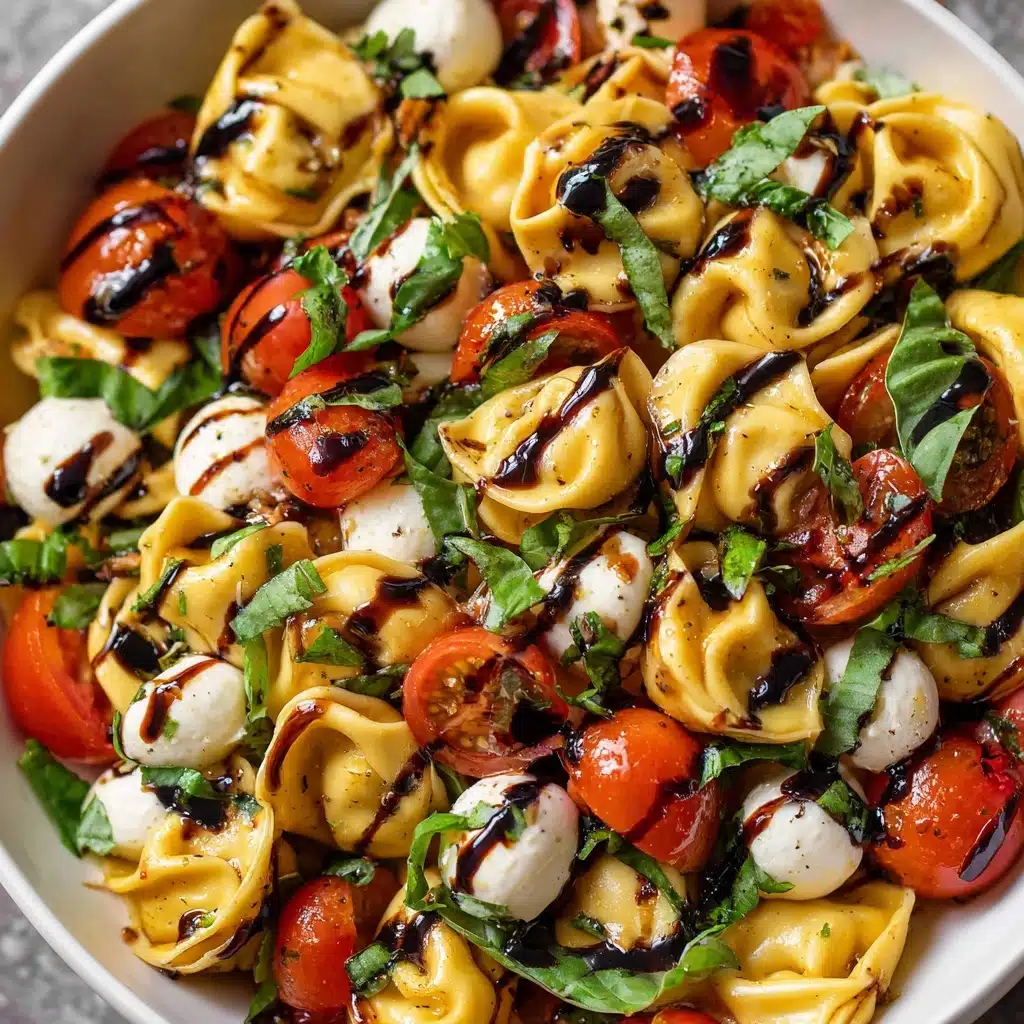 Tortellini Caprese Salad Recipe - Recipe Image